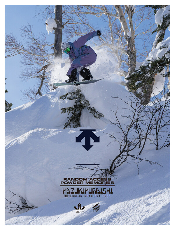 图1：DESCENTE x KAZUKI KURAISHI 设计师联名滑雪系列