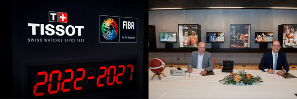 天梭表与国际篮联延长合作伙伴关系至2027年