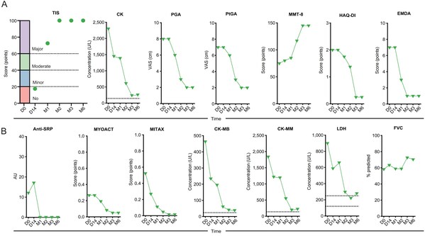 图2 IMNM患者临床评估