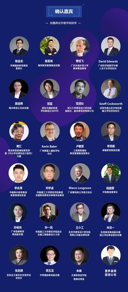 本届大会部分已确认演讲嘉宾