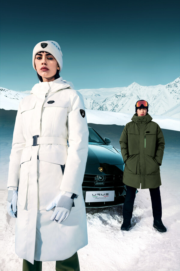 图4 迪桑特 x 兰博基尼全新联名系列 鹅绒派克大衣