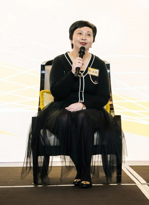 李锦记中国企业事务总监赖洁珊在现场进行分享