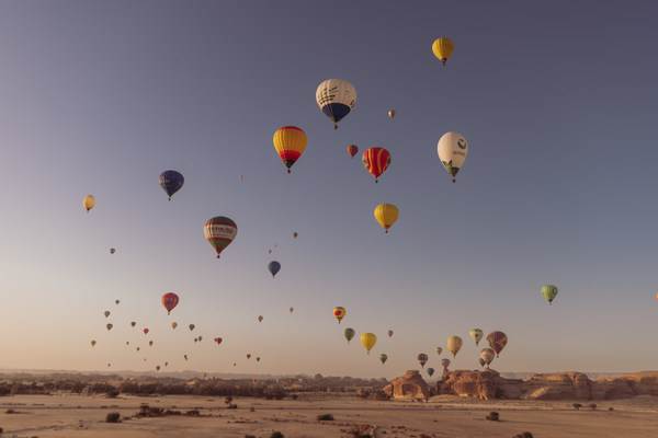 Hot Air Balloon Festival - AlUla Moments - March 2022