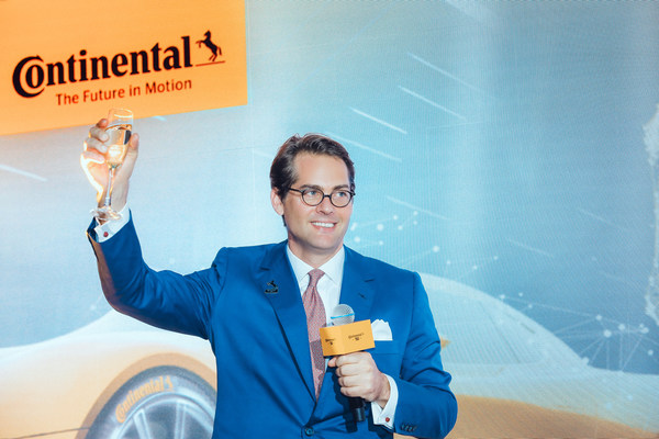 德国马牌轮胎亚太区替换胎市场事业部执行副总裁Ferdinand Hoyos先生致辞