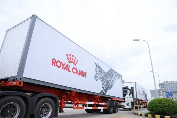 玛氏旗下皇家宠物食品率先启用新能源电动重型卡车