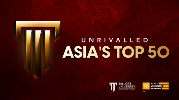泰莱大学于亚洲排名持续上升，在最新亚洲大学排行中名列第41位