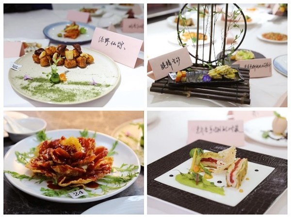 参赛者在李锦记“创新 为中华美食赋能”烹饪技能比赛中表现出高水准