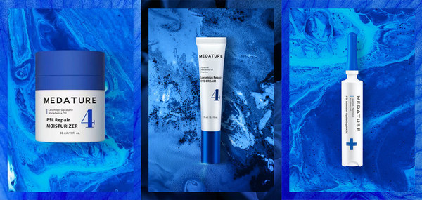 （从左到右依次为褒曼霜、十项全能眼霜、急护小针管面膜）