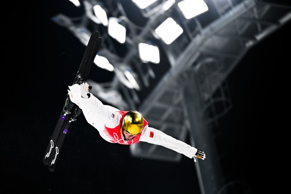 中国自由式滑雪空中技巧国家队队员贾宗洋