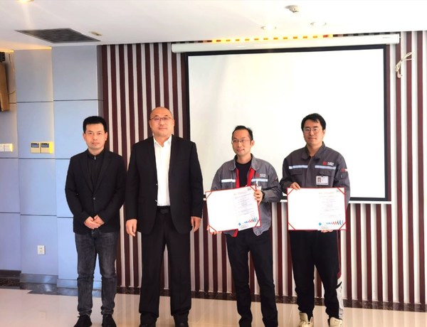 SGS通标为北京中车赛德颁发受电弓TSI认证CB、CD证书