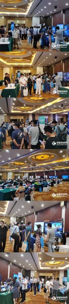 与会观众与厂商深度热切交流