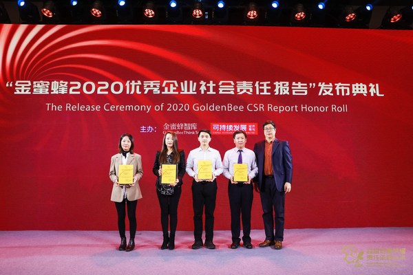 中化国际荣获“金蜜蜂2020优秀企业社会责任报告·供应商责任信息披露奖”