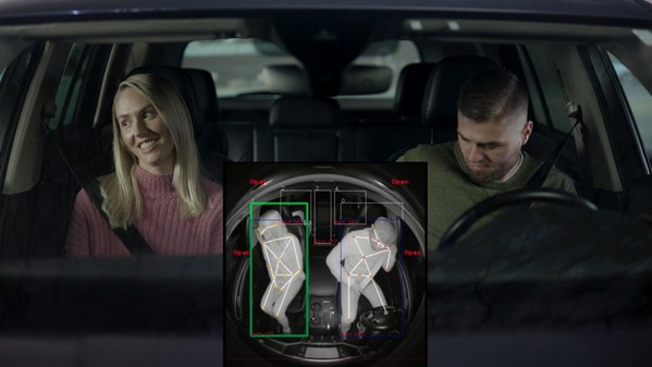 镜泰（Gentex）座舱监测系统可以跟踪乘客及其行为，以及物体和其他环境因素。