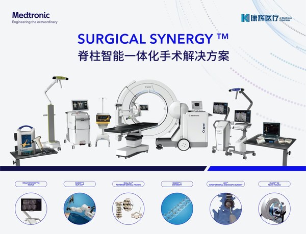 美敦力SURGICAL SYNERGY™脊柱智能一体化手术解决方案