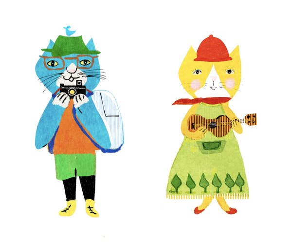 PePe Shimada为FILA KIDS创作猫咪形象FiFi & LaLa