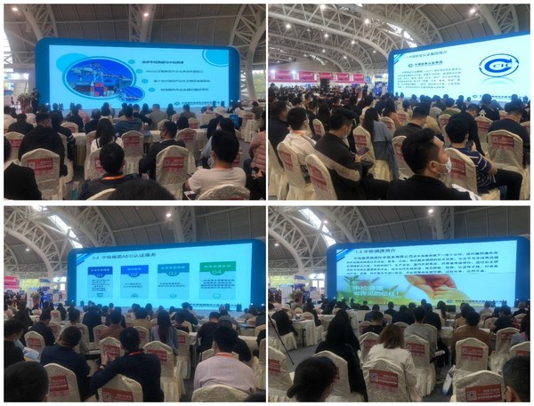 中检集团在跨境电商企业成长论坛上发表了题为“为企业出海赋能助力”的主题演讲