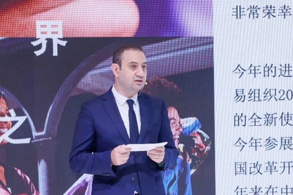 欧莱雅北亚总裁及中国首席执行官费博瑞致辞