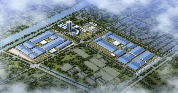 中化国际新能源扬州基地效果图