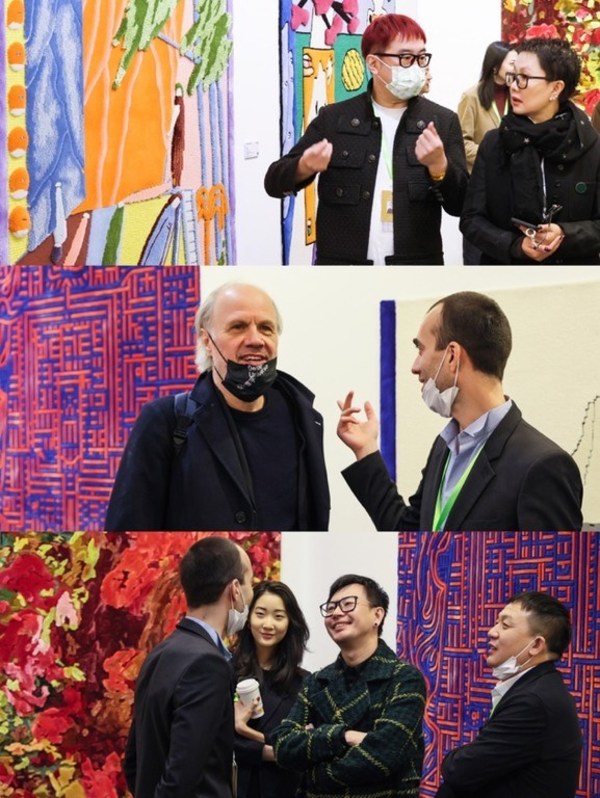 藏家、设计师和观众对FULI艺术织毯反响热烈