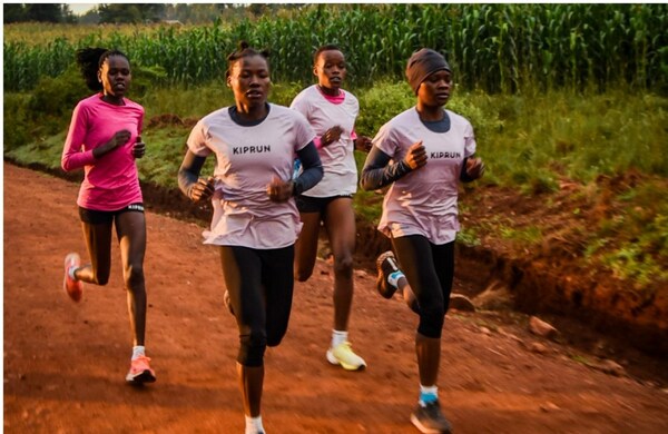 KIPRUN运动员训练场景