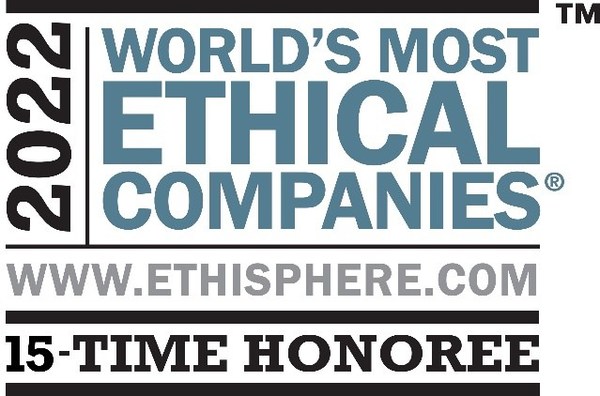 江森自控第15次荣获Ethisphere颁发的“全球商业道德企业”称号
