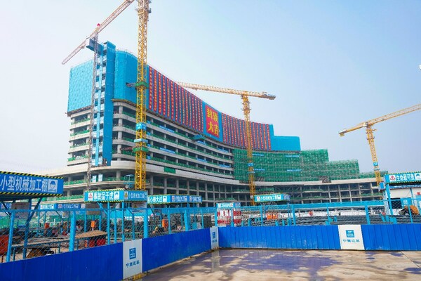 河北燕达陆道培医院新院主体结构