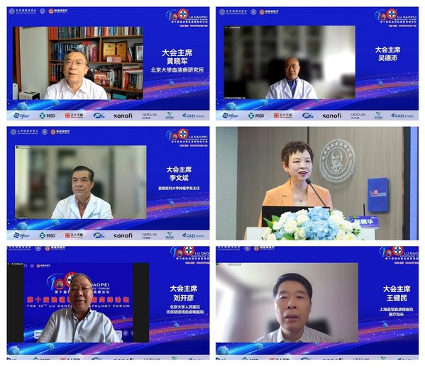 特别邀请北京大学血液病研究所所长黄晓军教授，苏州大学附属第一医院吴德沛教授，首都医科大学李文斌教授，北京陆道培血液病研究院院长陆佩华教授，北京陆道培血液病研究院常务副院长、北京大学血研所刘开彦教授，上海道培血液病医院医疗院长王健民教授共同担任本届大会的联席主席