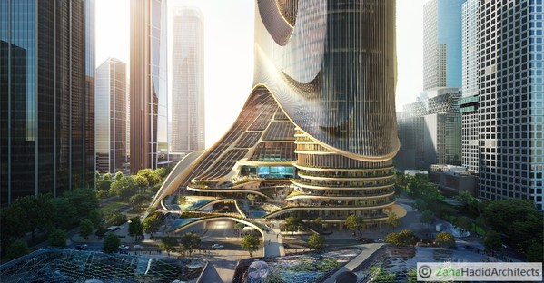 深圳湾丽晶酒店by Zaha Hadid Architects