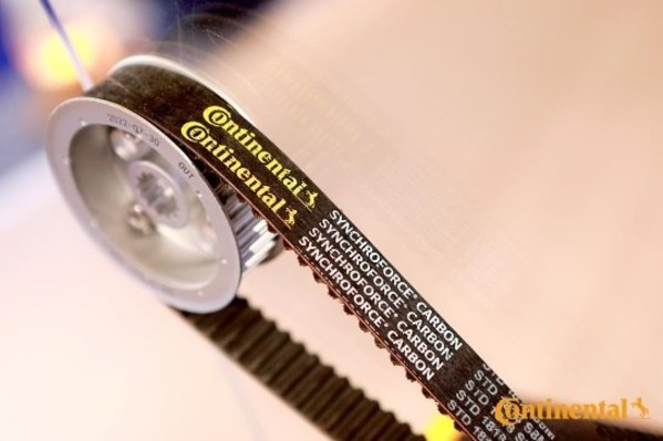 Conti® Synchroforce Carbon系列全能型同步带：适用于高加速力和高冲击载荷的传动系统，可耐受从-30℃到+130℃的极端温度范围