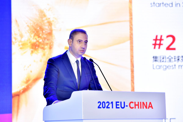 欧莱雅北亚总裁及中国CEO费博瑞先生发言